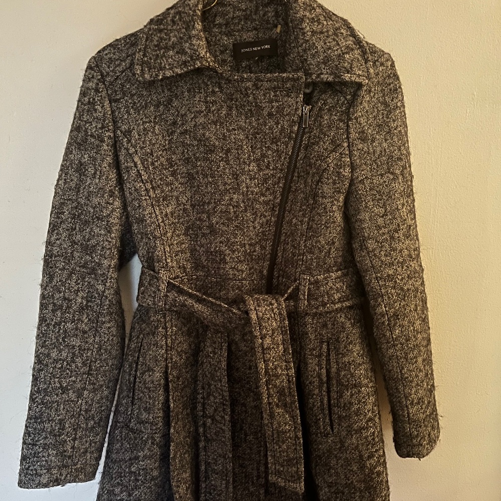 Jones New York Wool Blend Coat